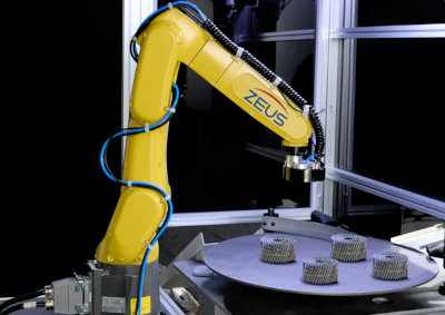 CAP AI Robot de Embalaje de Clavos enrollados vista interior